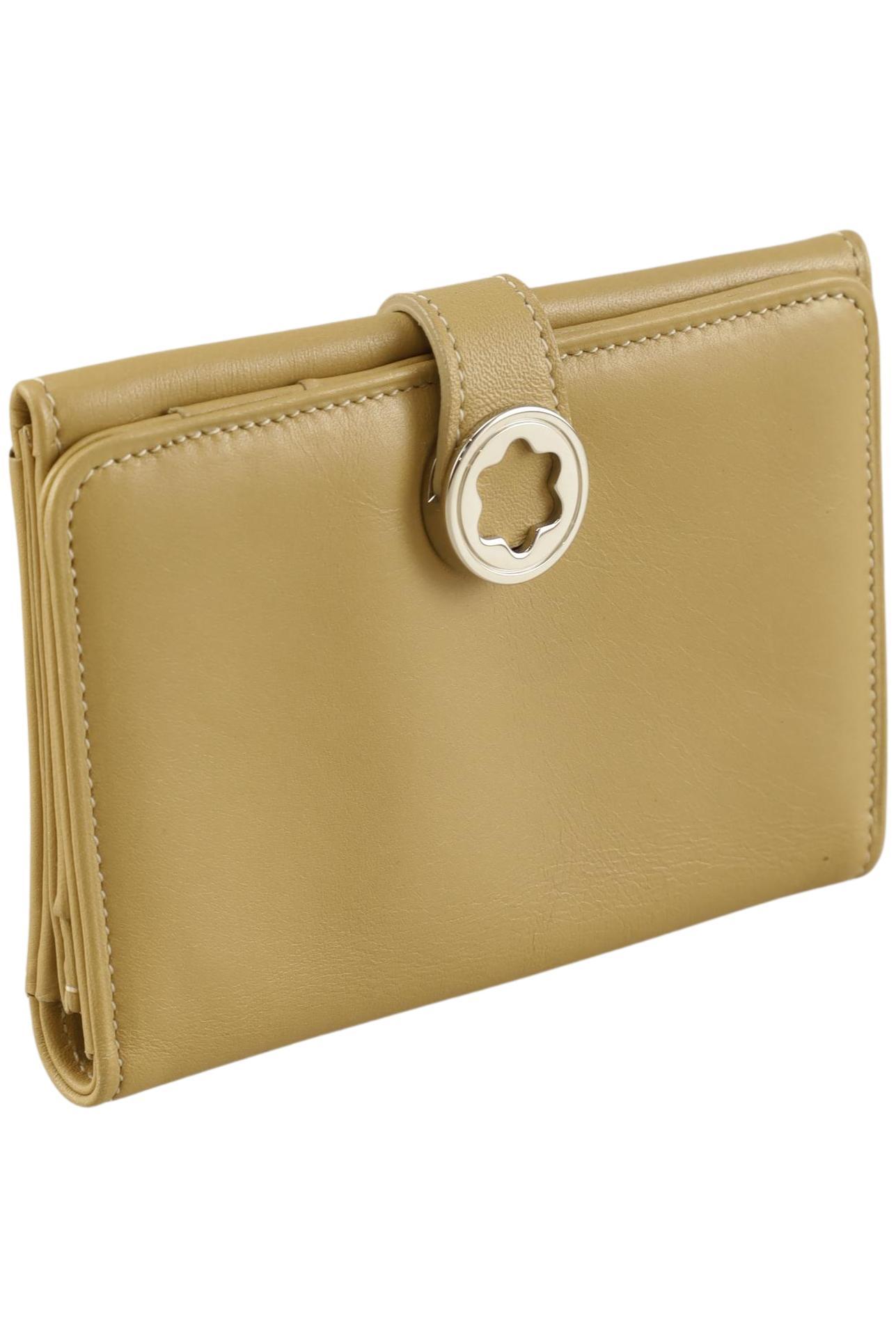 

Montblanc Damen Portemonnaie, beige, Gr.