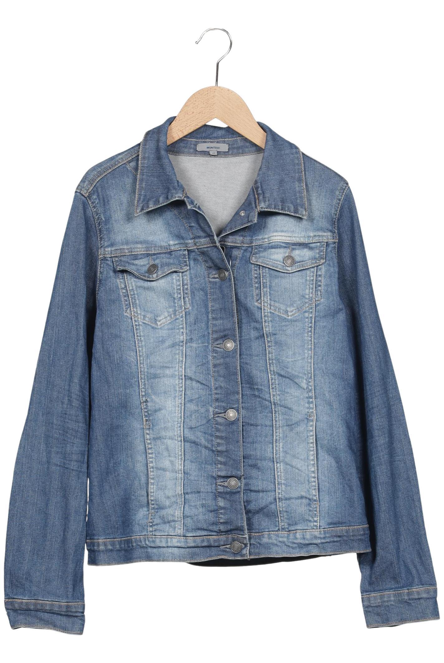 

Montego Damen Jacke, blau, Gr. 42