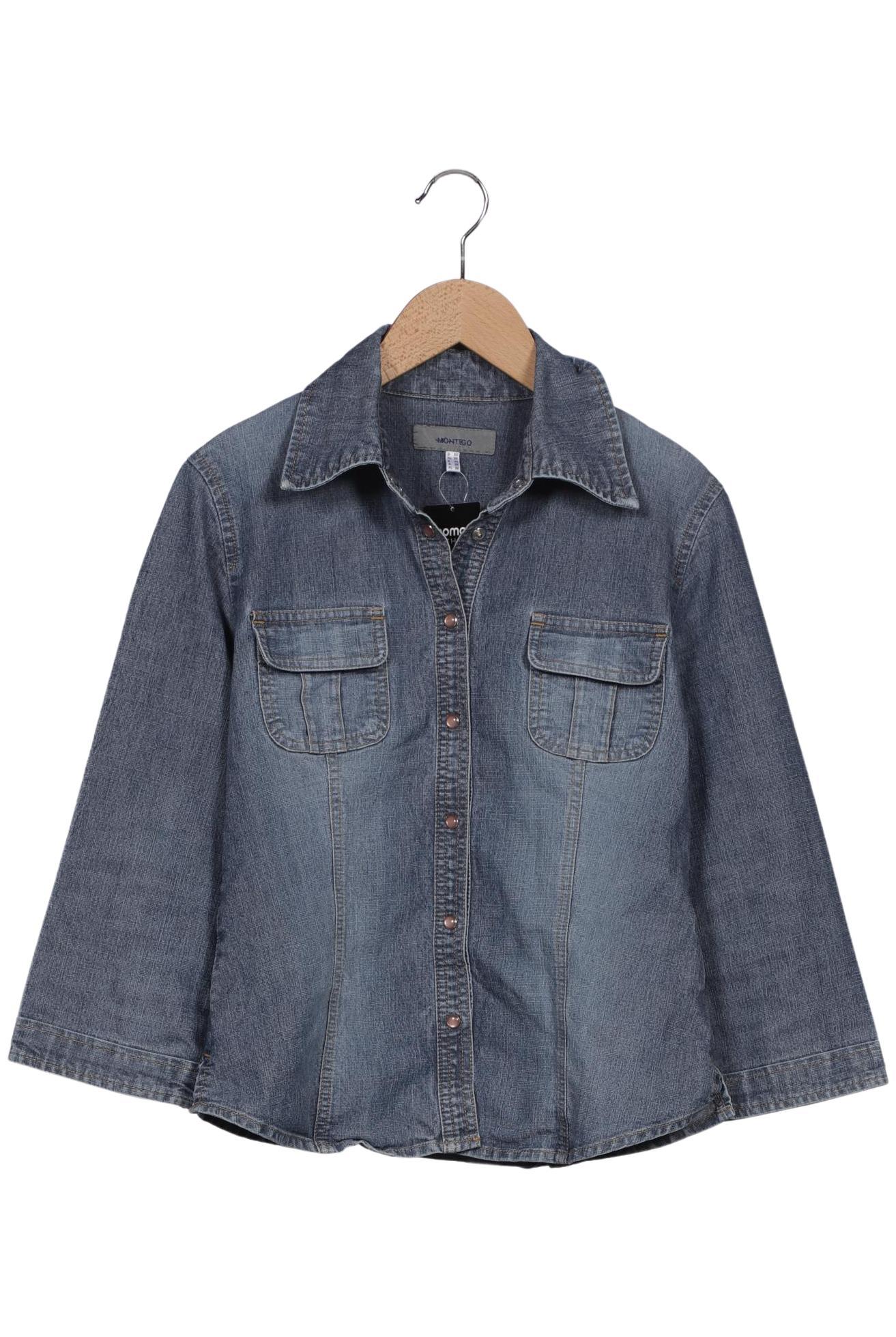 

Montego Damen Jacke, blau, Gr. 36