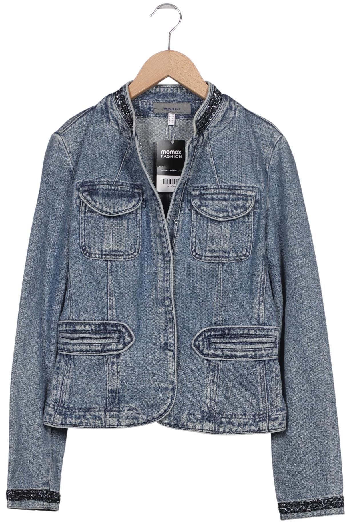 

Montego Damen Jacke, blau, Gr. 36