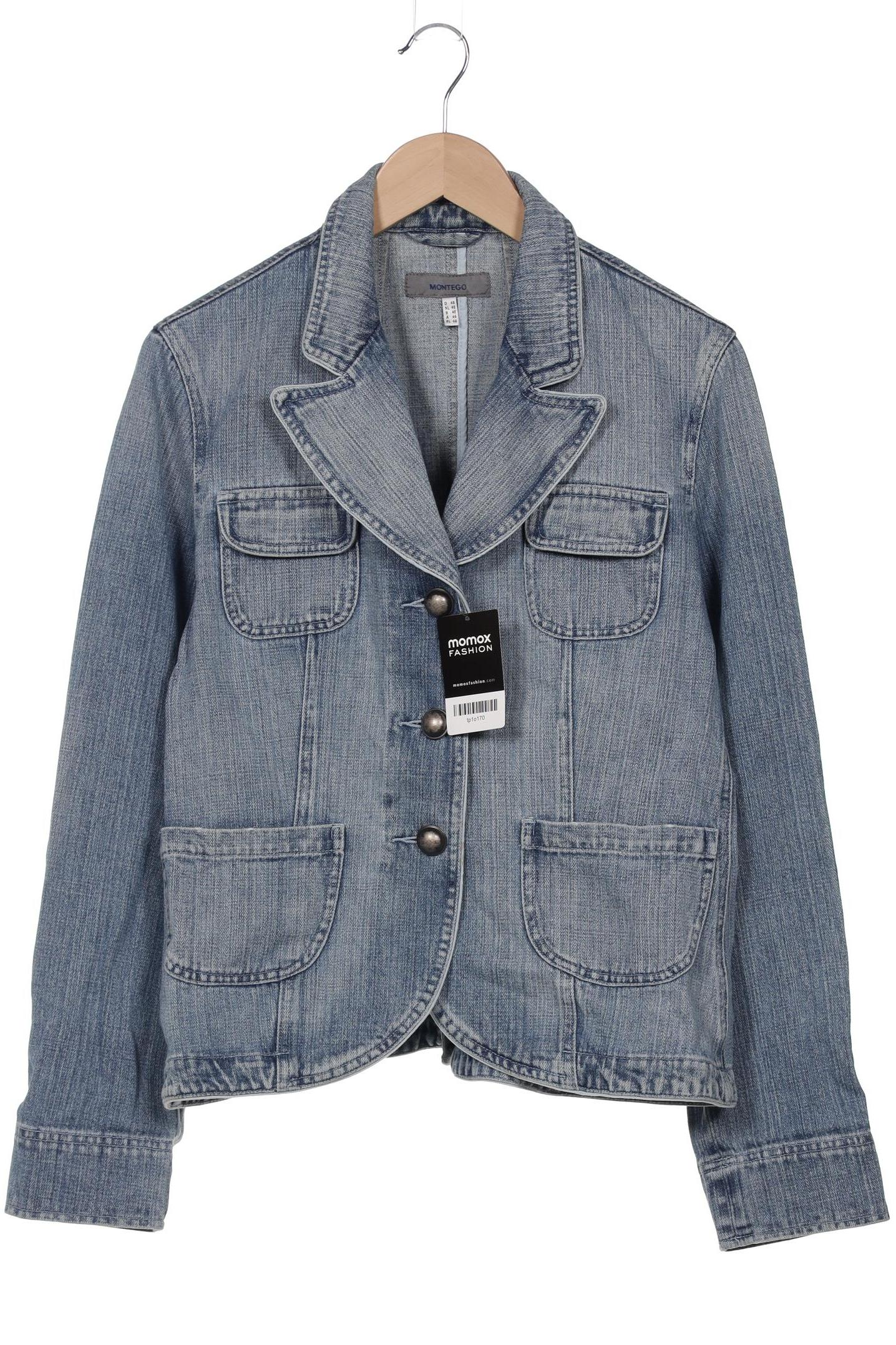 

Montego Damen Jacke, blau, Gr. 46