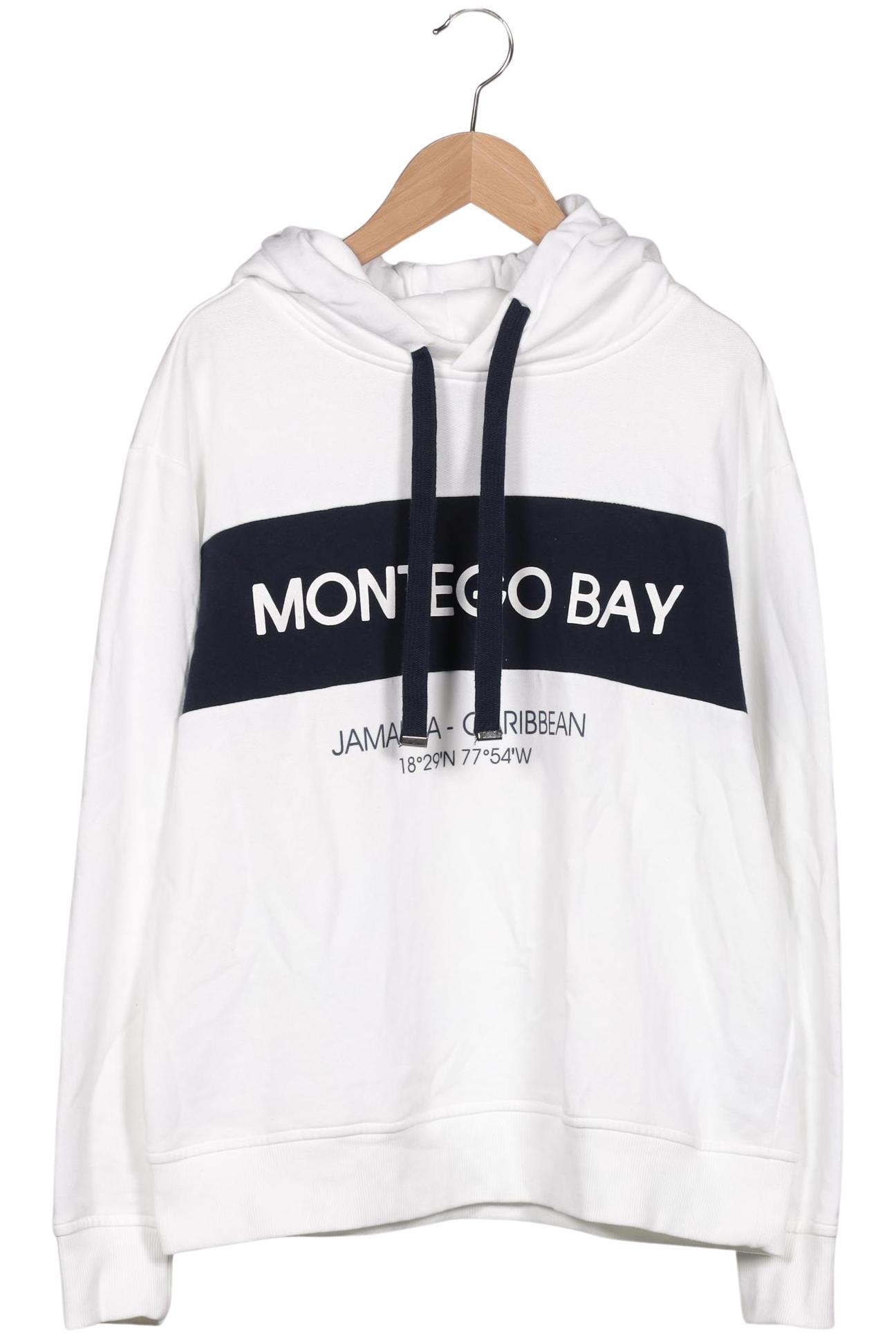 

Montego Damen Kapuzenpullover, weiß, Gr. 38