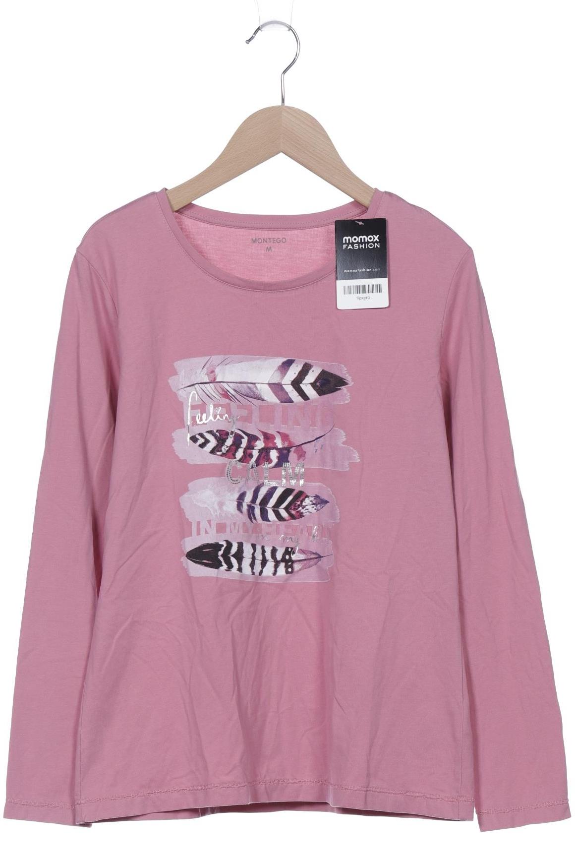 

Montego Damen Langarmshirt, pink, Gr. 38