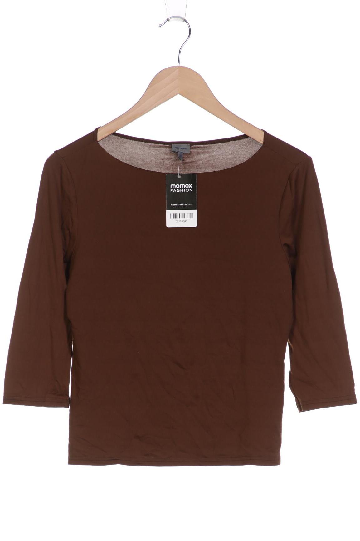 

Montego Damen Langarmshirt, braun, Gr. 38