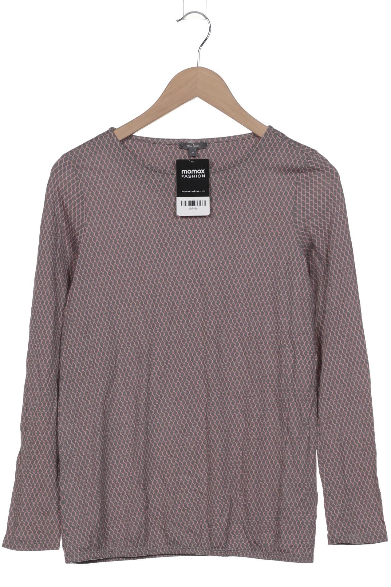 

Montego Damen Langarmshirt, grau, Gr. 38