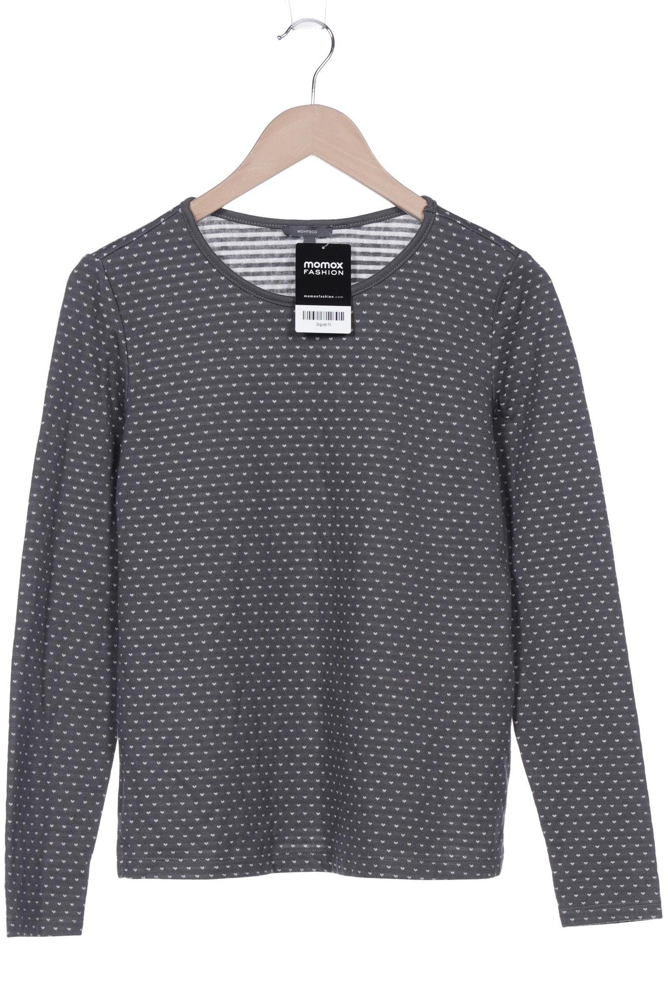 

Montego Damen Langarmshirt, grau, Gr. 38