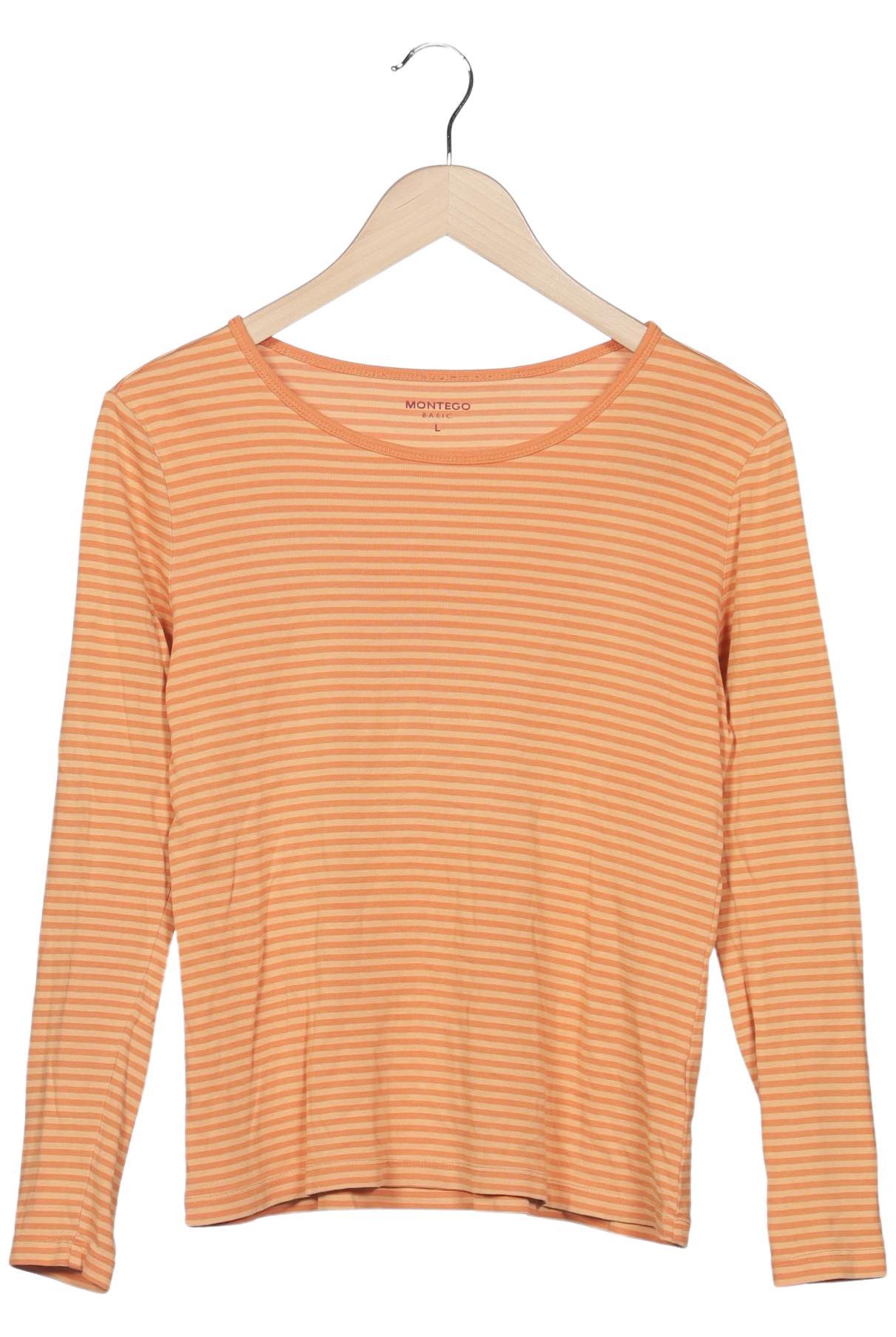 

Montego Damen Langarmshirt, orange, Gr. 42