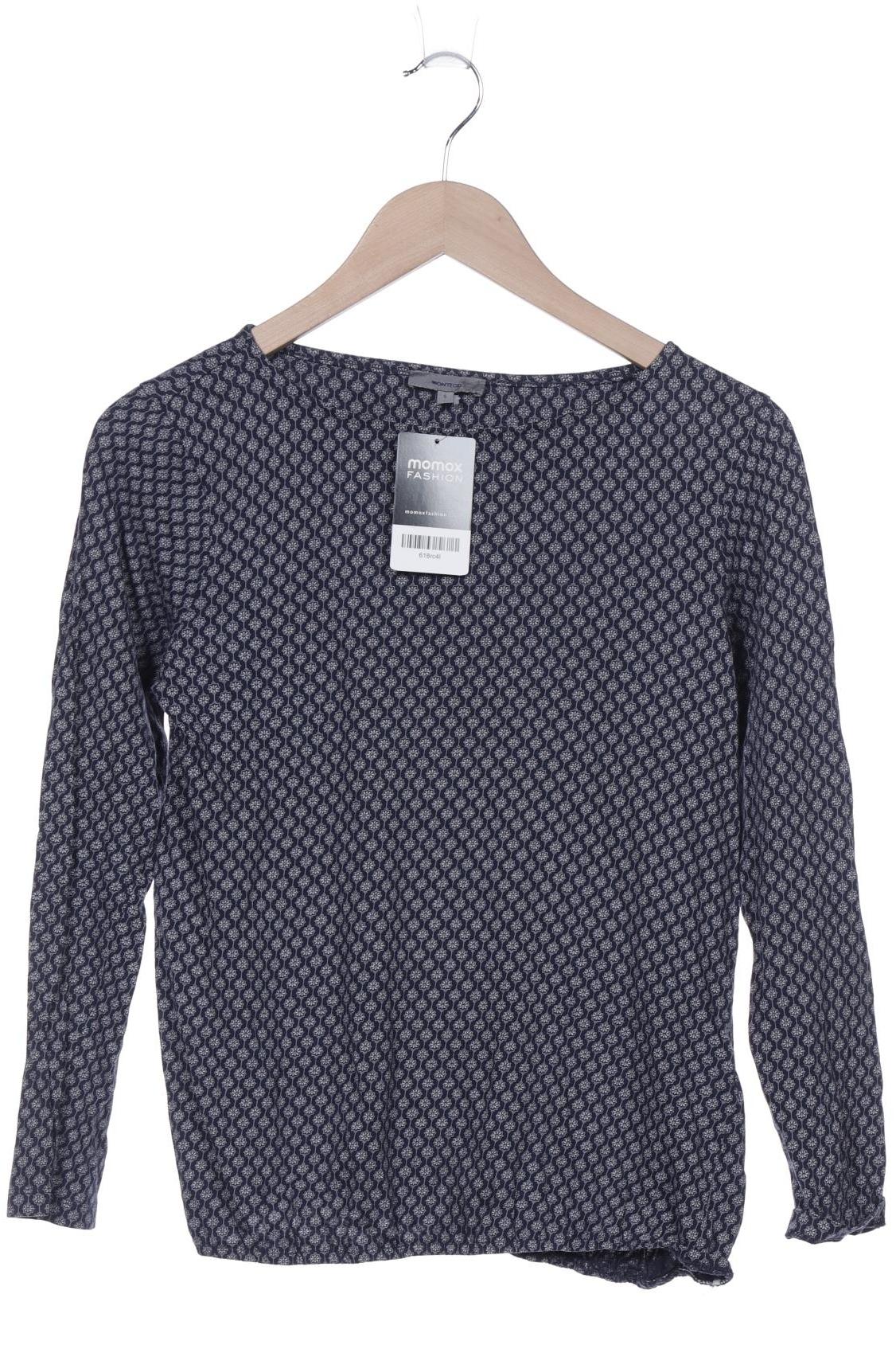

Montego Damen Langarmshirt, marineblau, Gr. 36