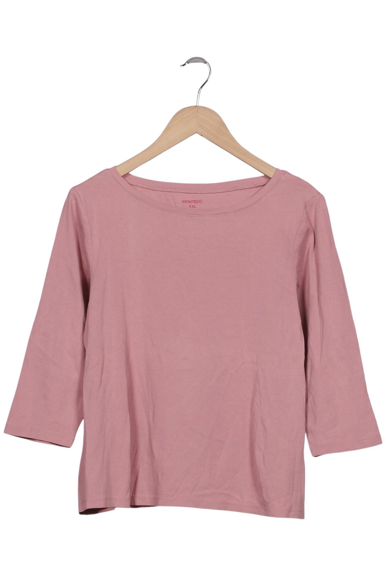 

Montego Damen Langarmshirt, pink, Gr. 46