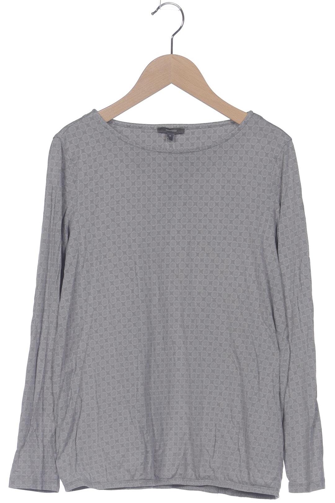 

Montego Damen Langarmshirt, grau, Gr. 38