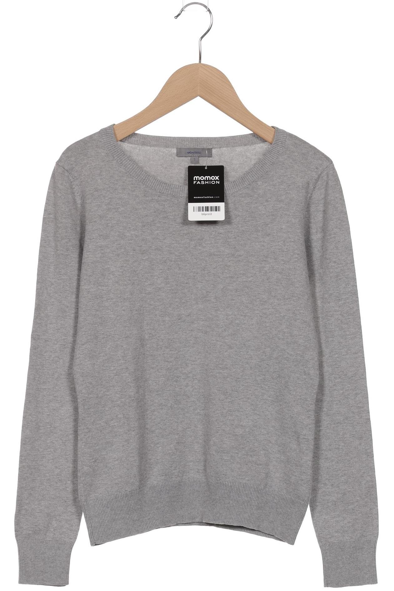 

Montego Damen Langarmshirt, grau, Gr. 36