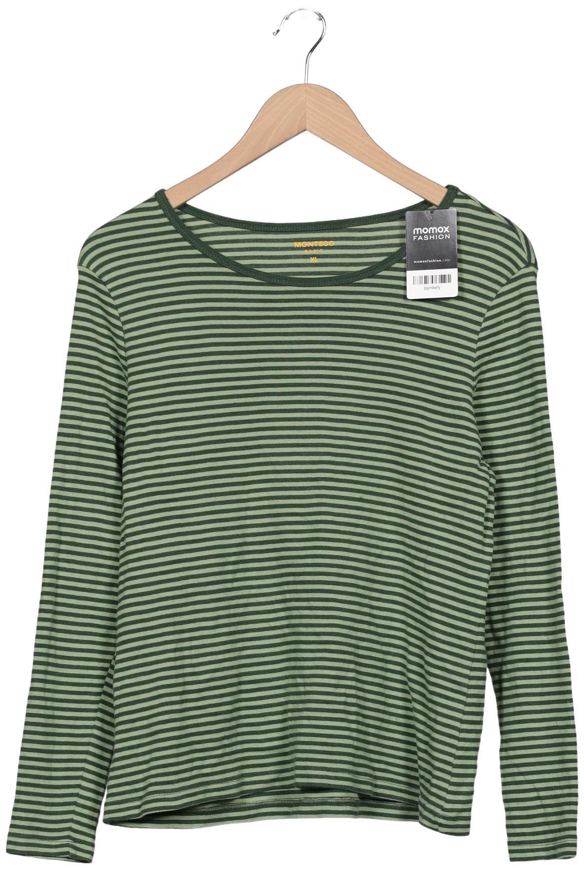 

Montego Damen Langarmshirt, grün, Gr. 44