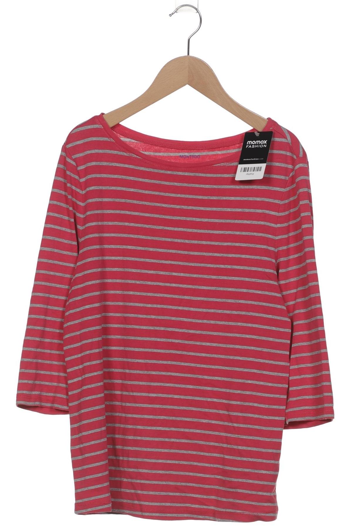 Thumbnail - Montego Damen Langarmshirt, pink, Gr. 46