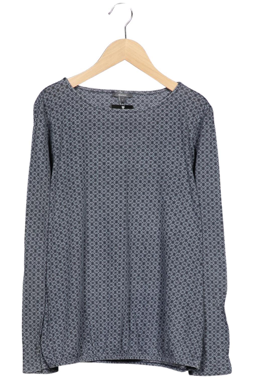 

Montego Damen Langarmshirt, marineblau, Gr. 38