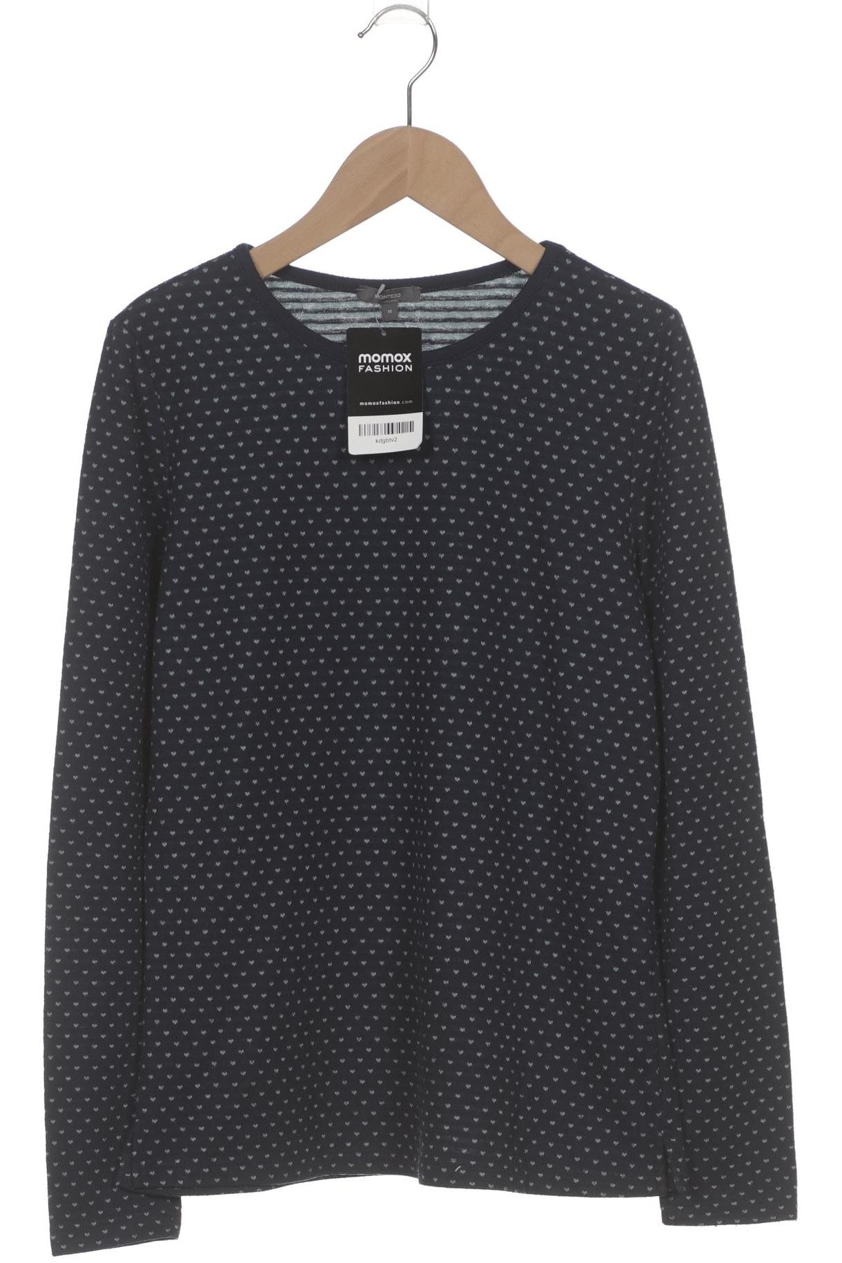 

Montego Damen Langarmshirt, marineblau, Gr. 38