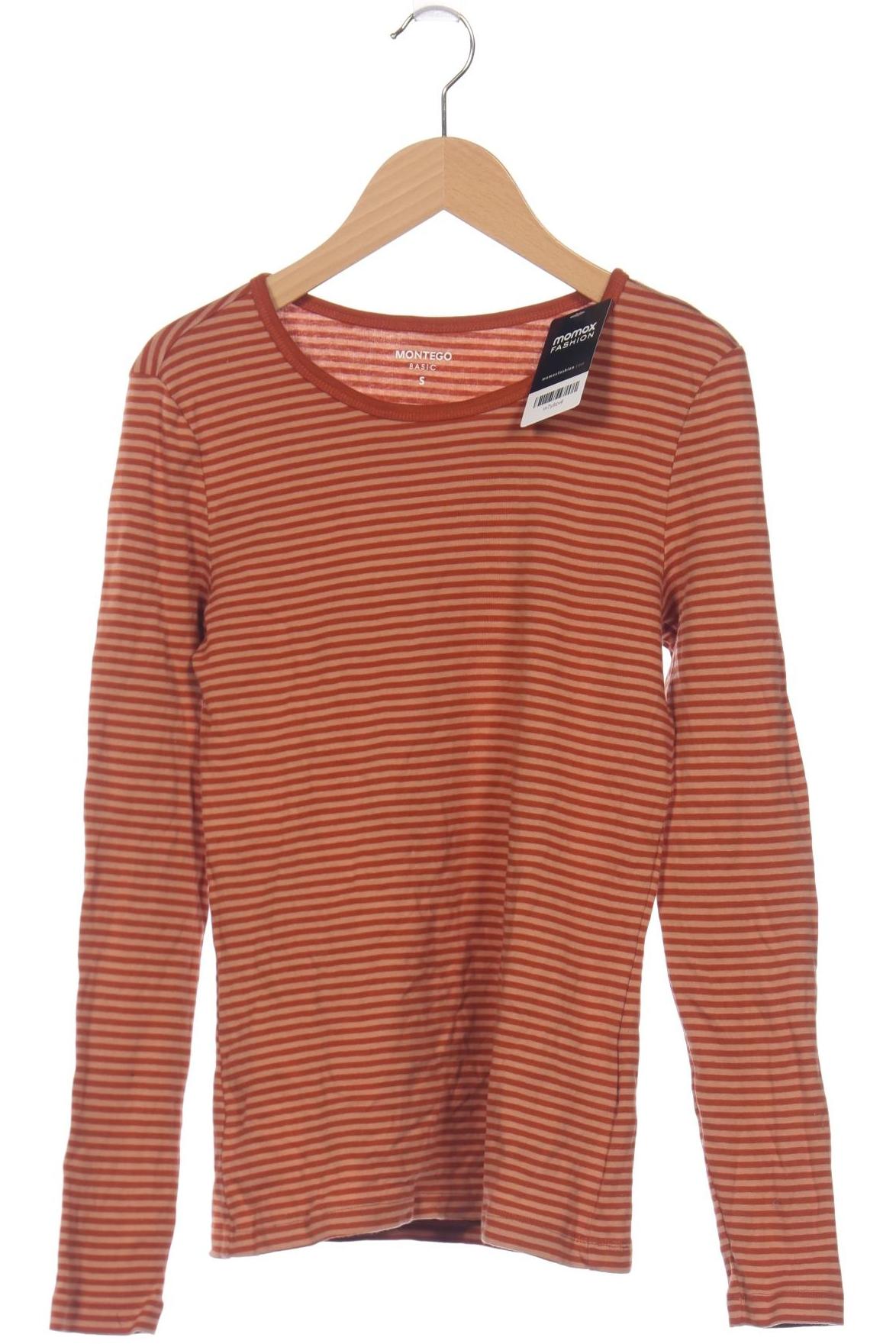 

Montego Damen Langarmshirt, orange, Gr. 36