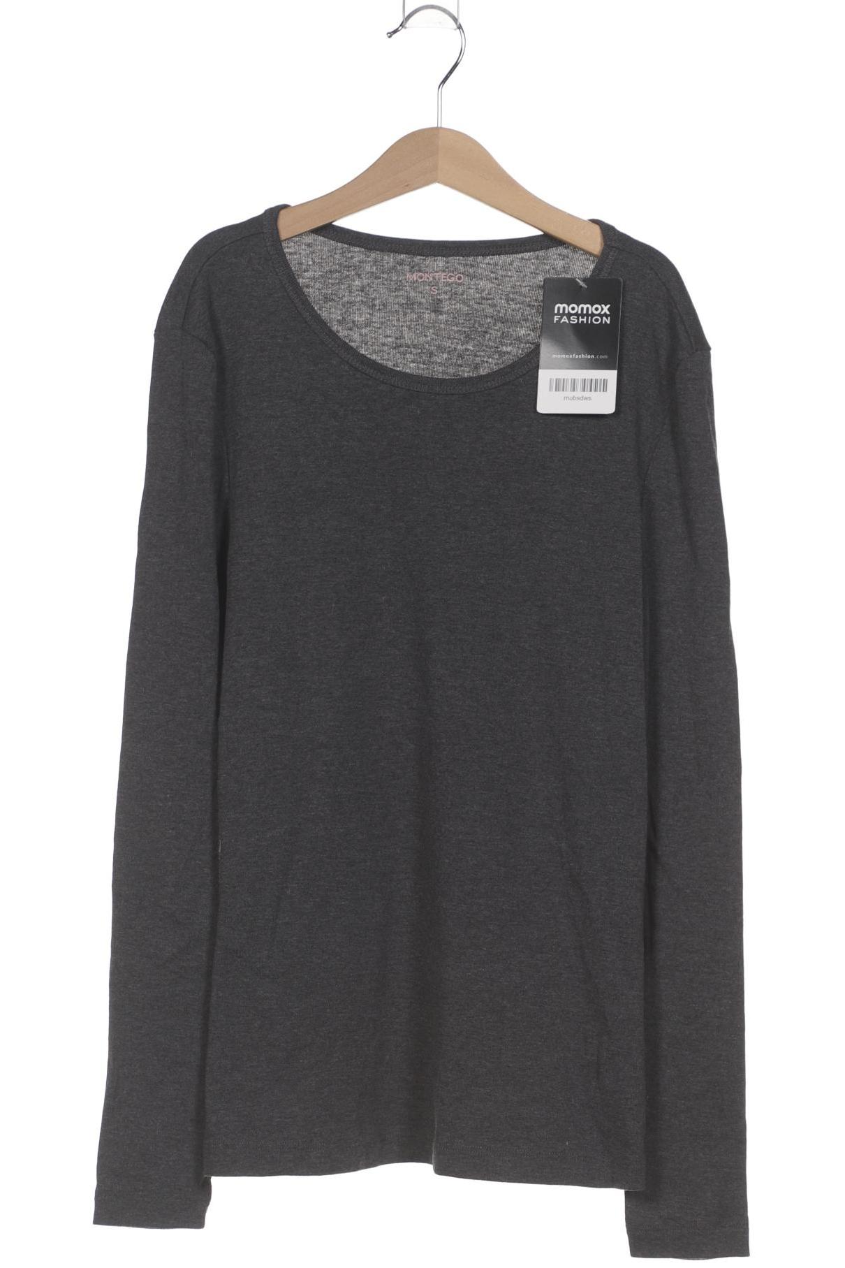 

Montego Damen Langarmshirt, grau, Gr. 36