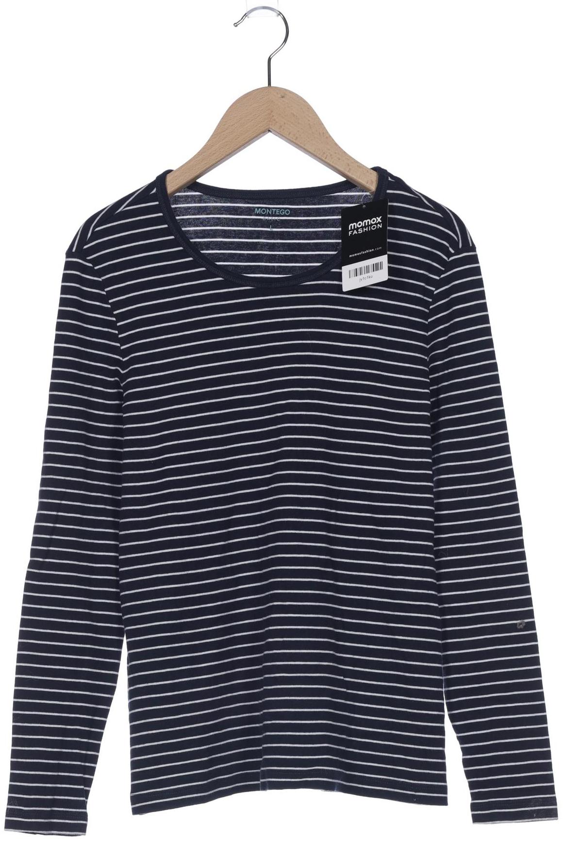 

Montego Damen Langarmshirt, marineblau, Gr. 42