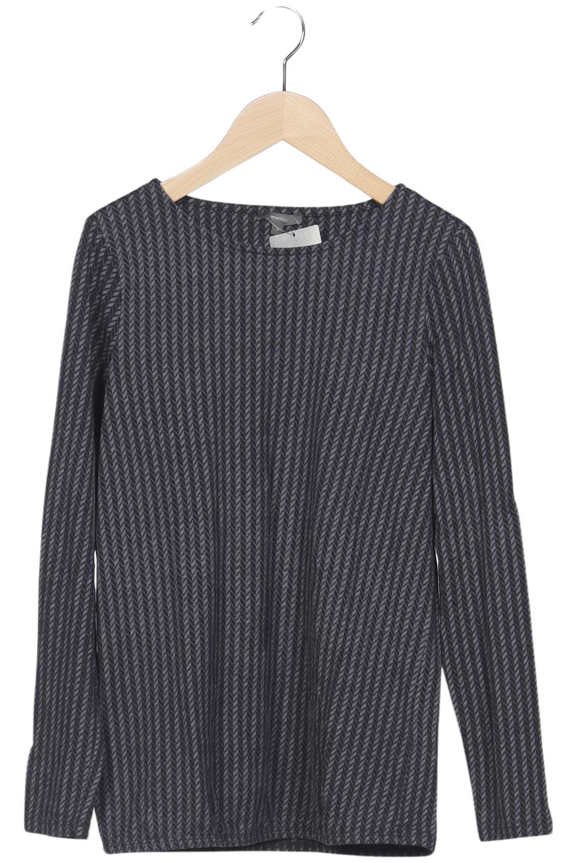 

Montego Damen Langarmshirt, grau, Gr. 38