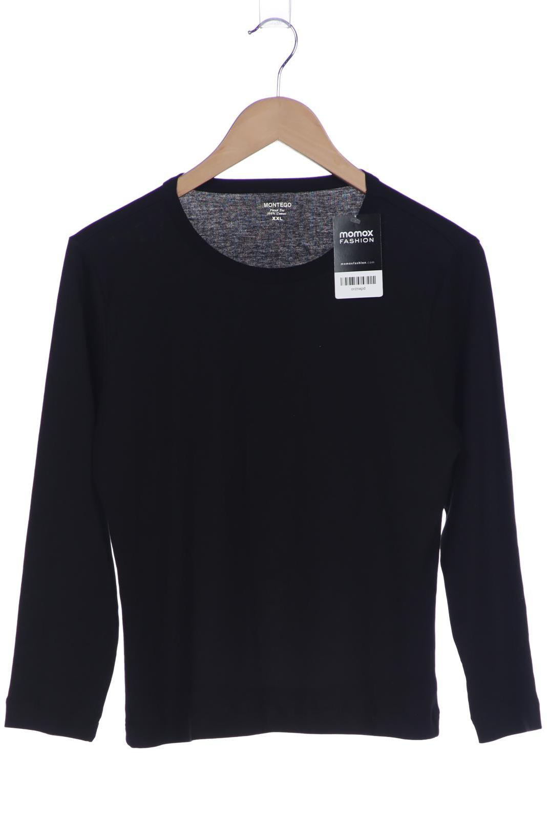 

Montego Damen Langarmshirt, schwarz, Gr. 46