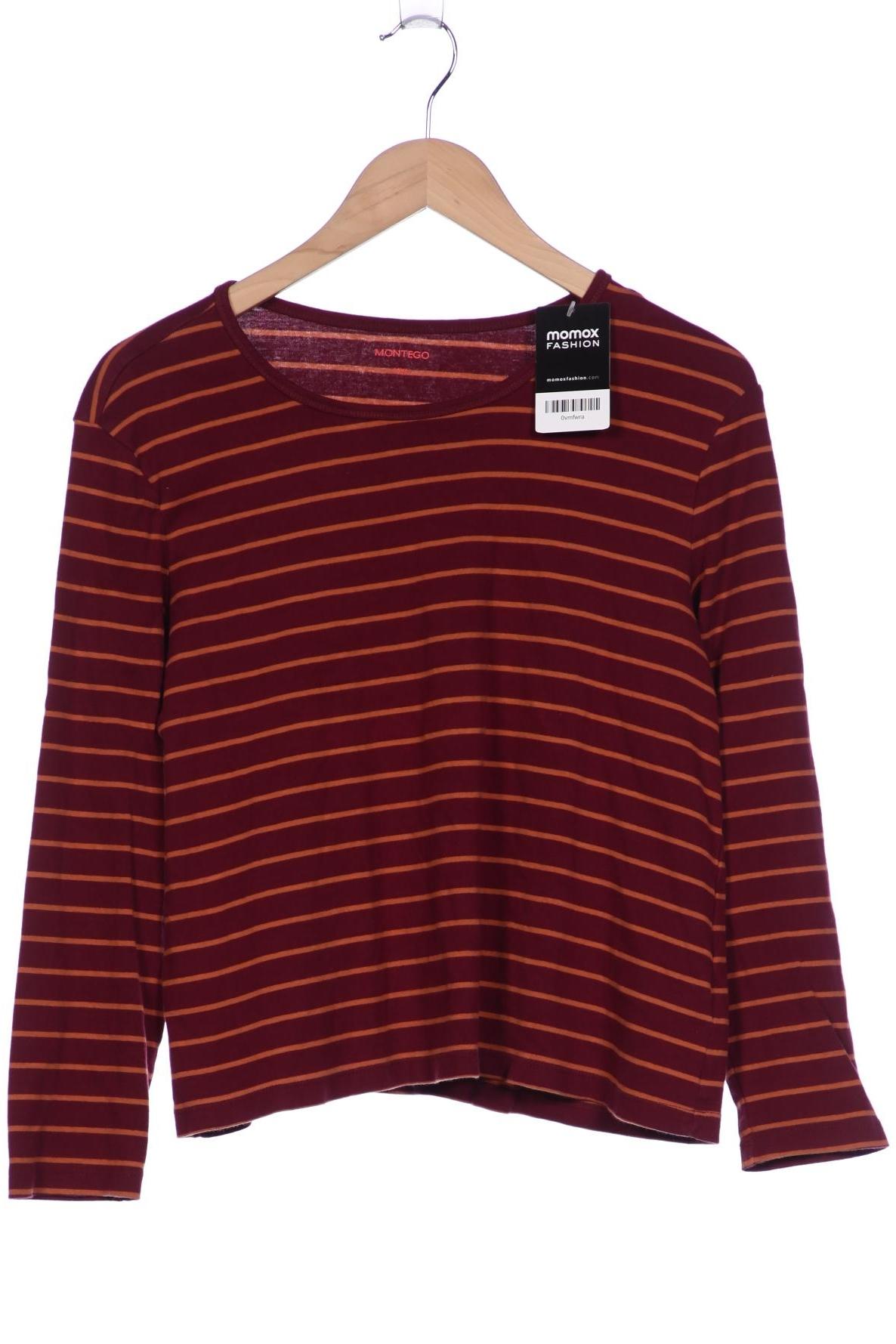 

Montego Damen Langarmshirt, bordeaux, Gr. 46