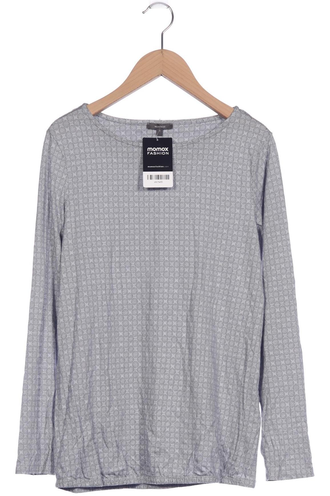 

Montego Damen Langarmshirt, grau, Gr. 38