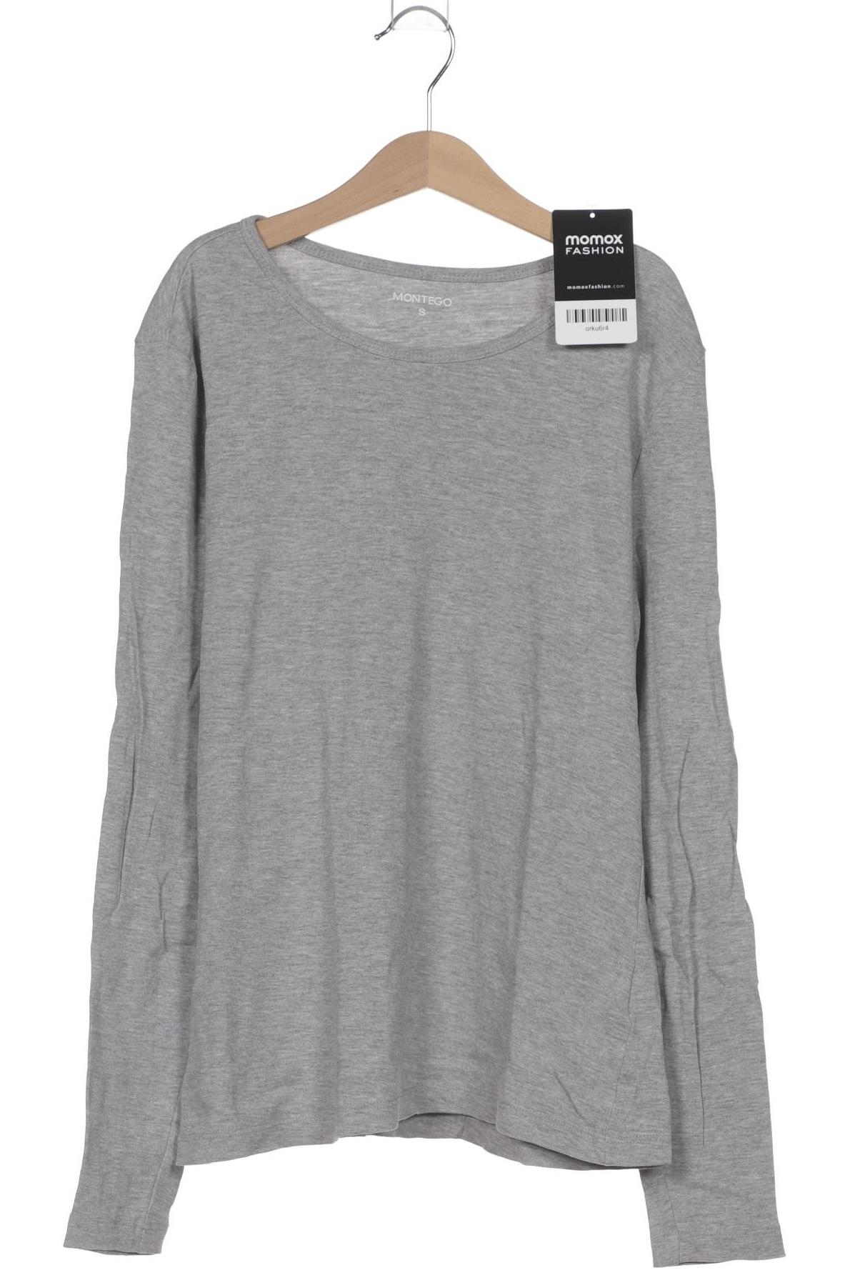 

Montego Damen Langarmshirt, grau, Gr. 36