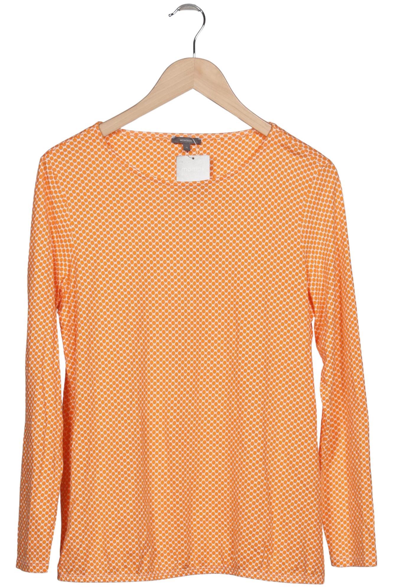 

Montego Damen Langarmshirt, orange, Gr. 44