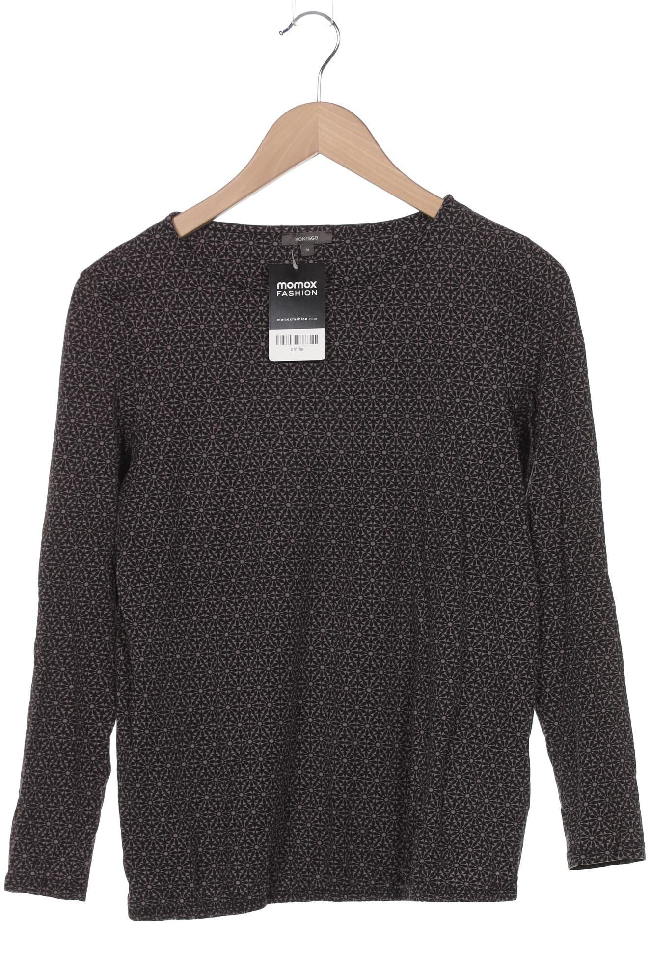 

Montego Damen Langarmshirt, schwarz, Gr. 38