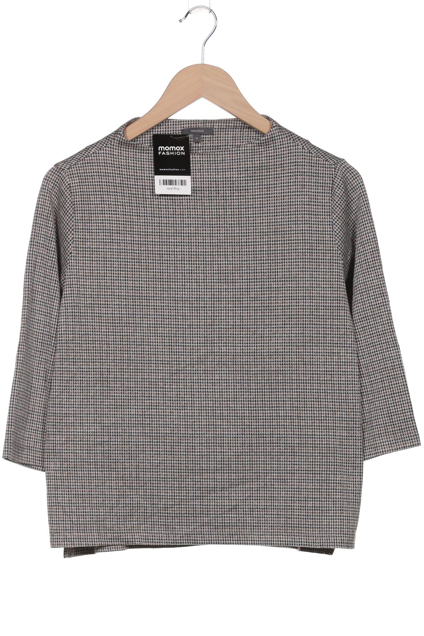 

Montego Damen Langarmshirt, grau, Gr. 38