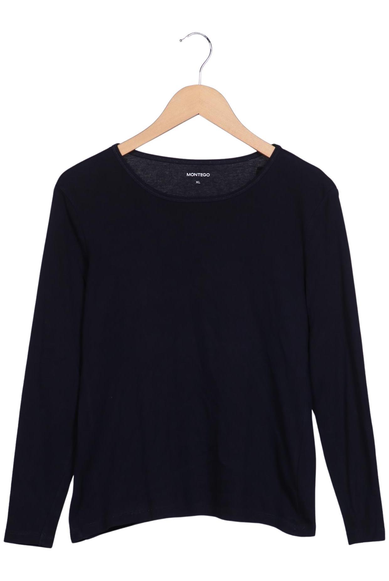 

Montego Damen Langarmshirt, marineblau, Gr. 44