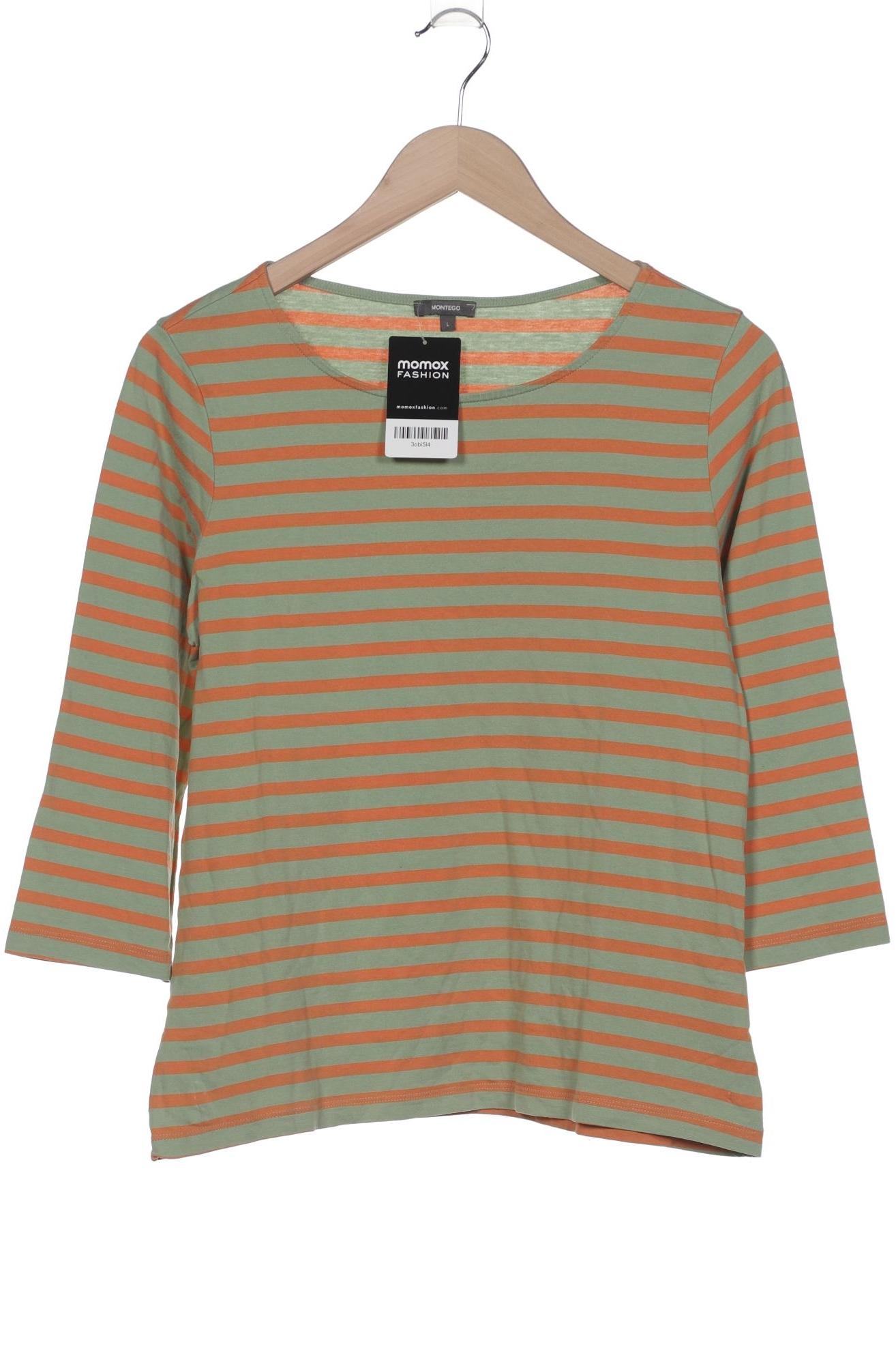

Montego Damen Langarmshirt, hellgrün, Gr. 42