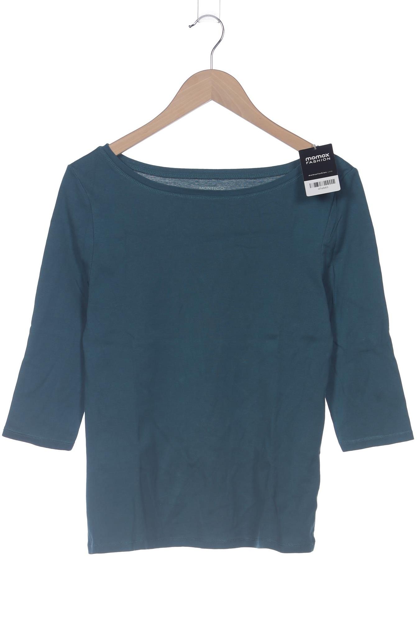 

Montego Damen Langarmshirt, türkis, Gr. 42