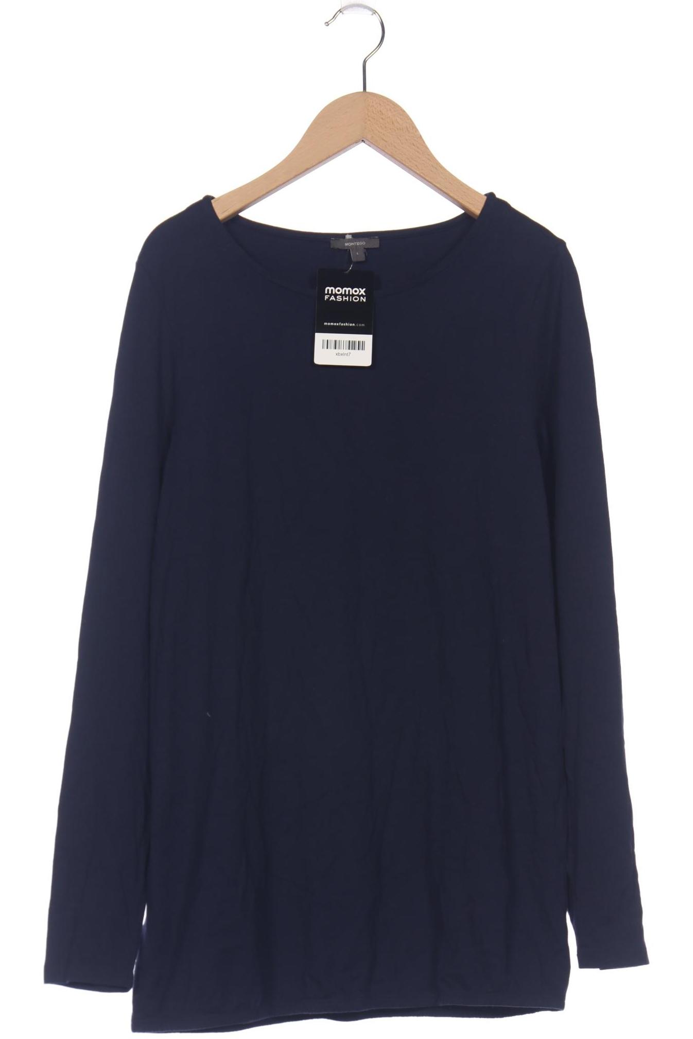 

Montego Damen Langarmshirt, marineblau, Gr. 42