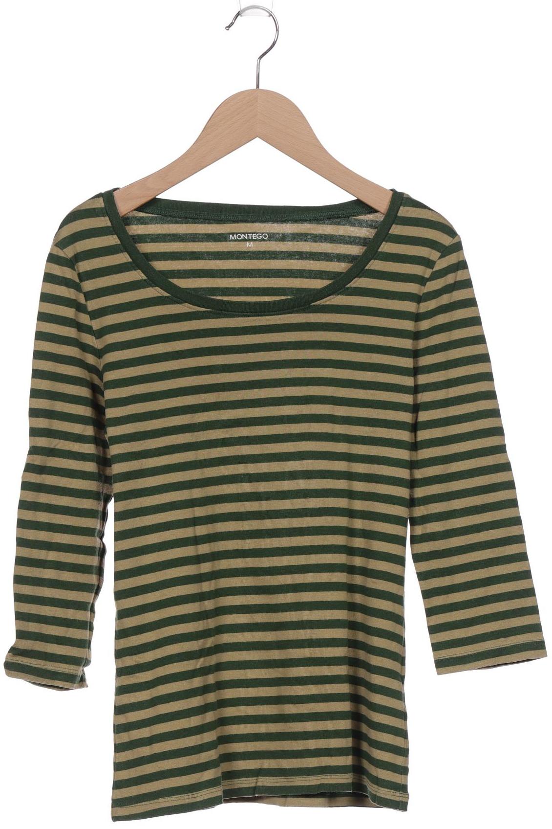 

Montego Damen Langarmshirt, grün, Gr. 38
