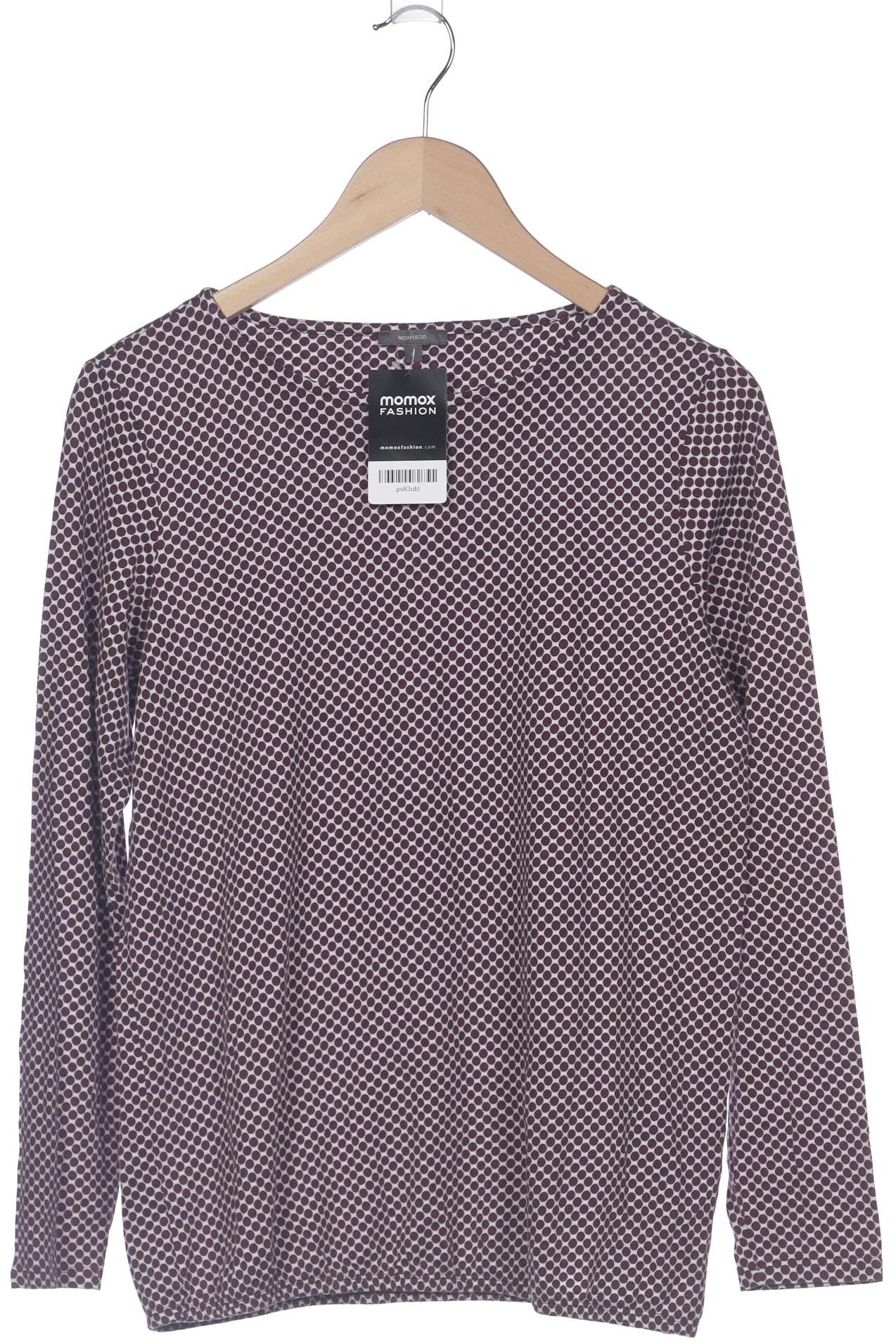 Thumbnail - Montego Damen Langarmshirt, bordeaux, Gr. 42