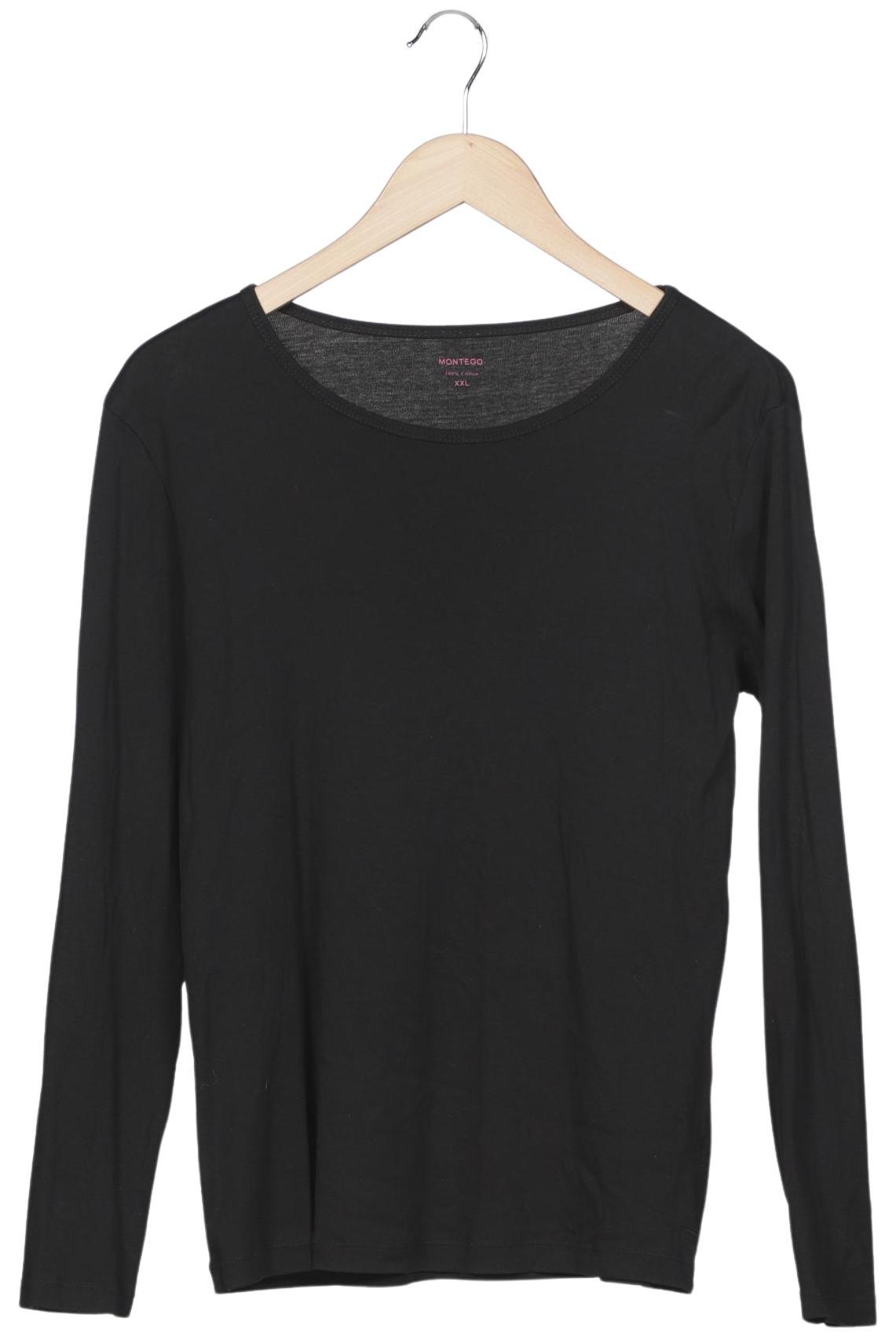 

Montego Damen Langarmshirt, schwarz, Gr. 46