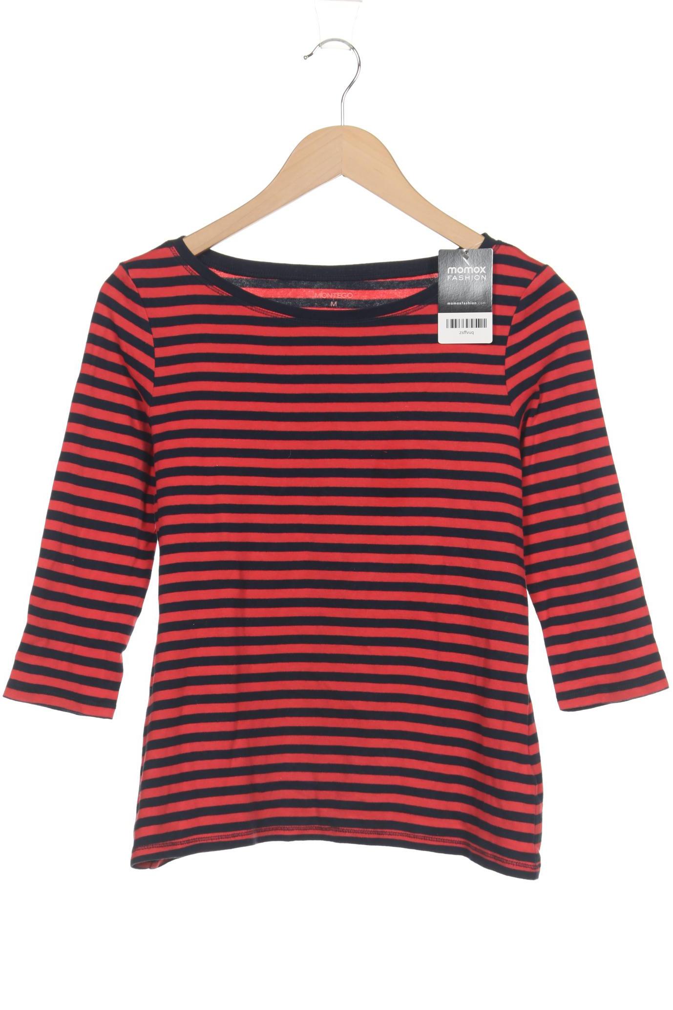 

Montego Damen Langarmshirt, rot, Gr. 38