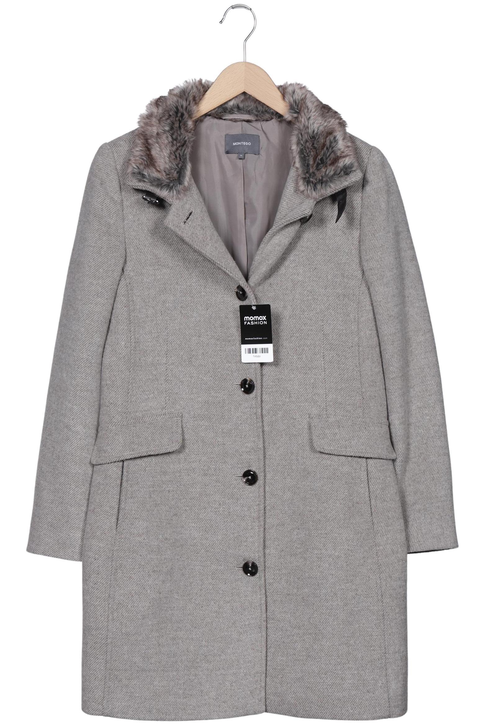 

Montego Damen Mantel, grau, Gr. 36