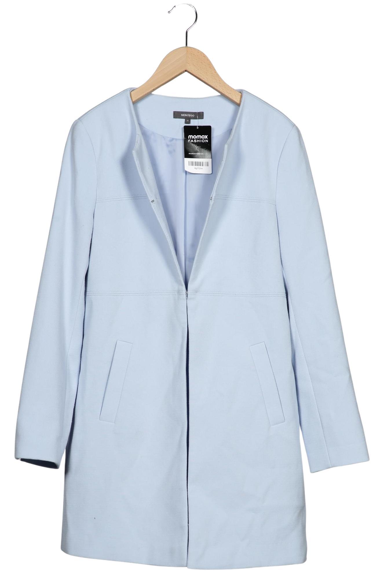 

Montego Damen Mantel, hellblau, Gr. 36