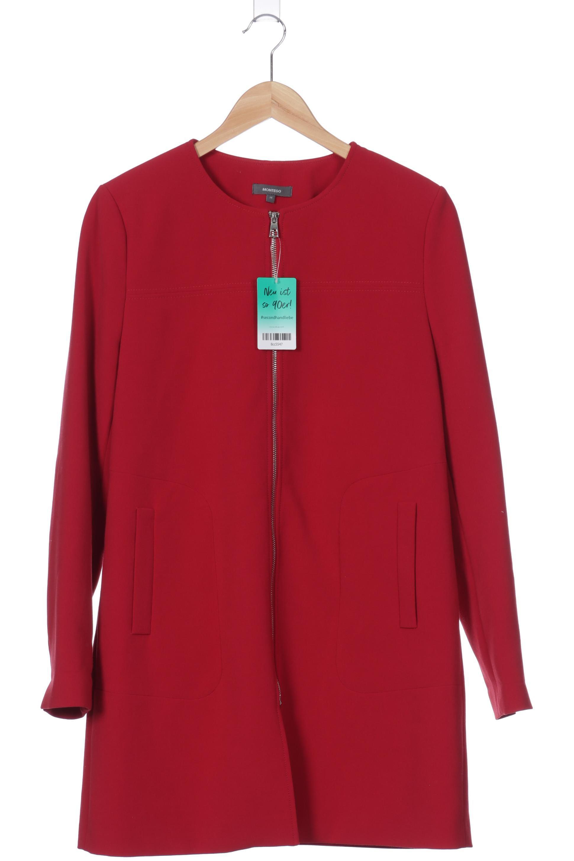 

Montego Damen Mantel, rot, Gr. 34