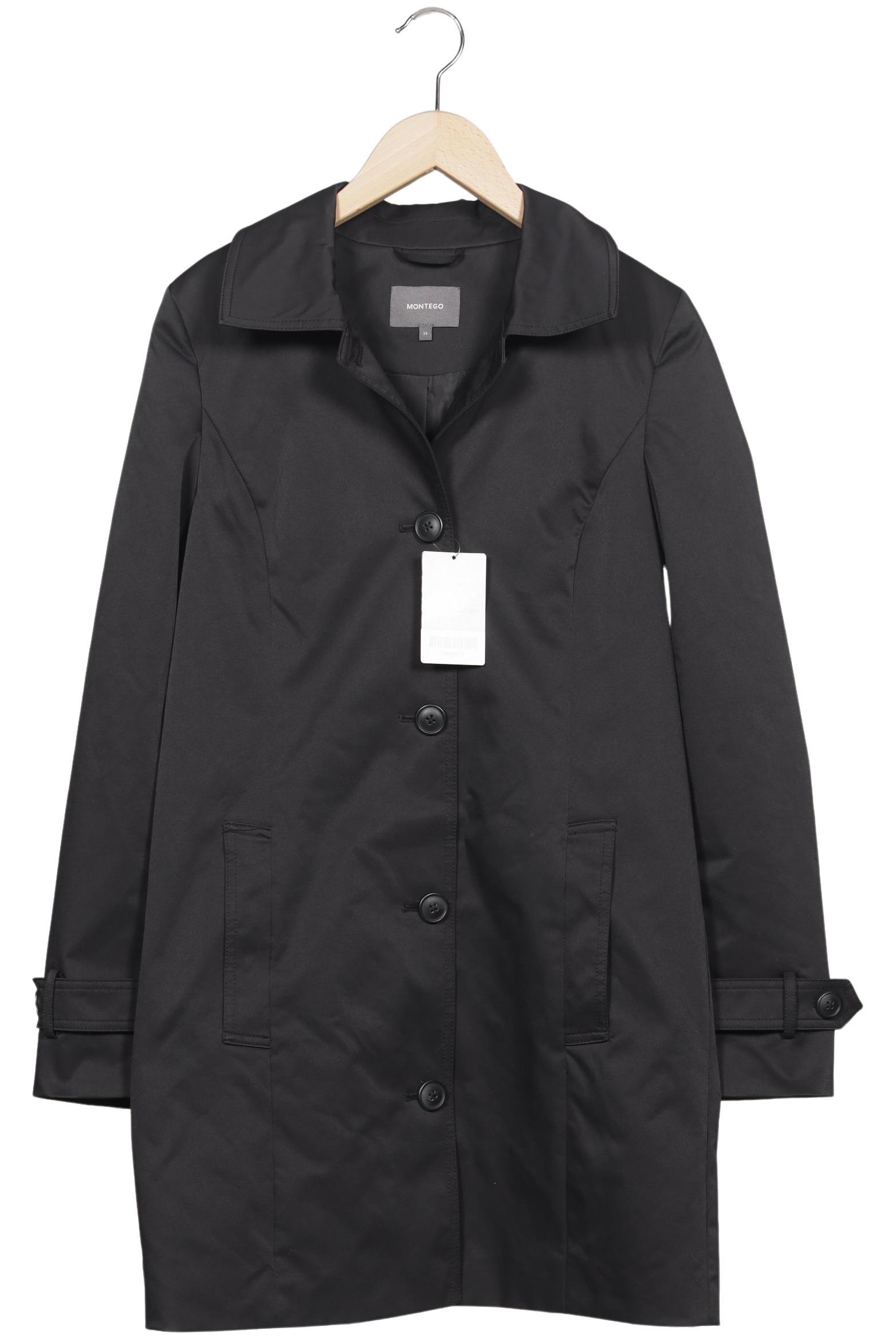 

Montego Damen Mantel, schwarz, Gr. 34