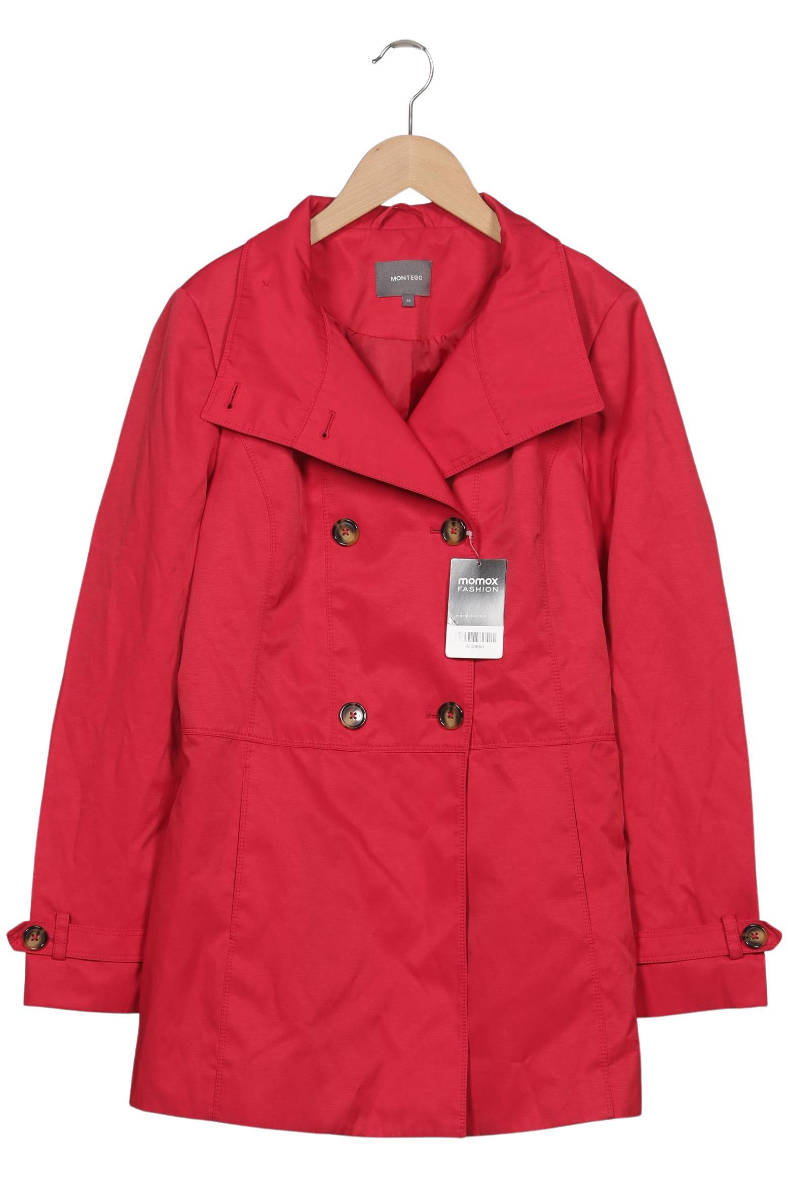 

Montego Damen Mantel, rot, Gr. 38