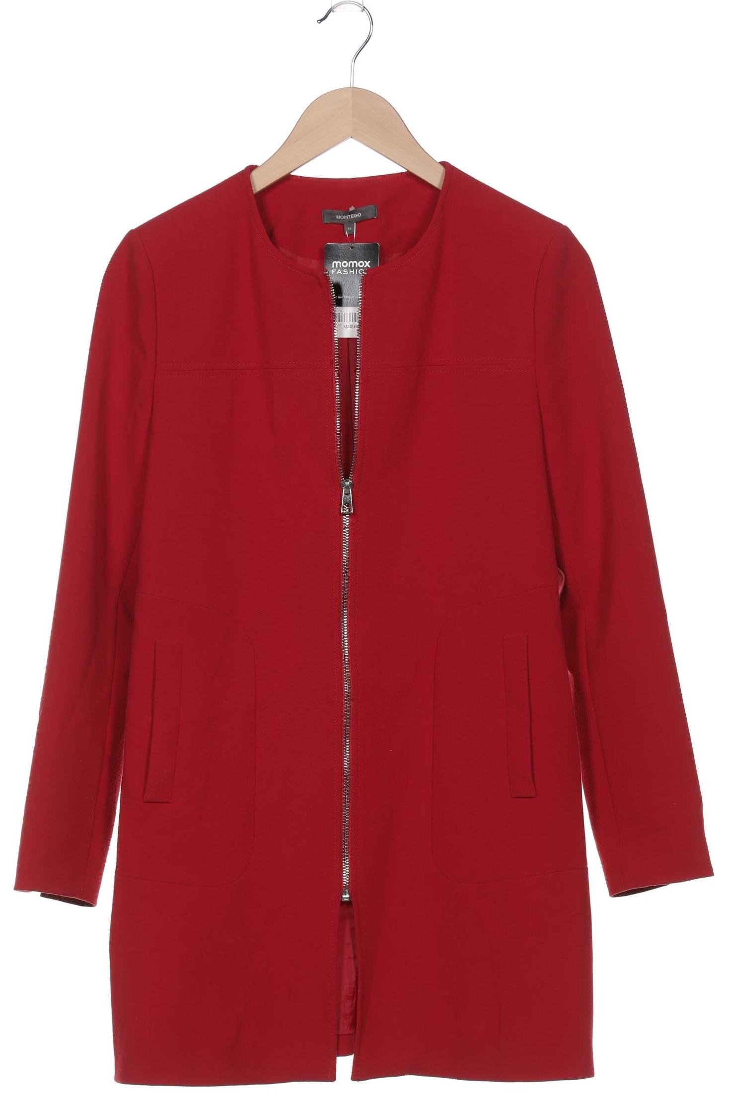 

Montego Damen Mantel, rot, Gr. 36