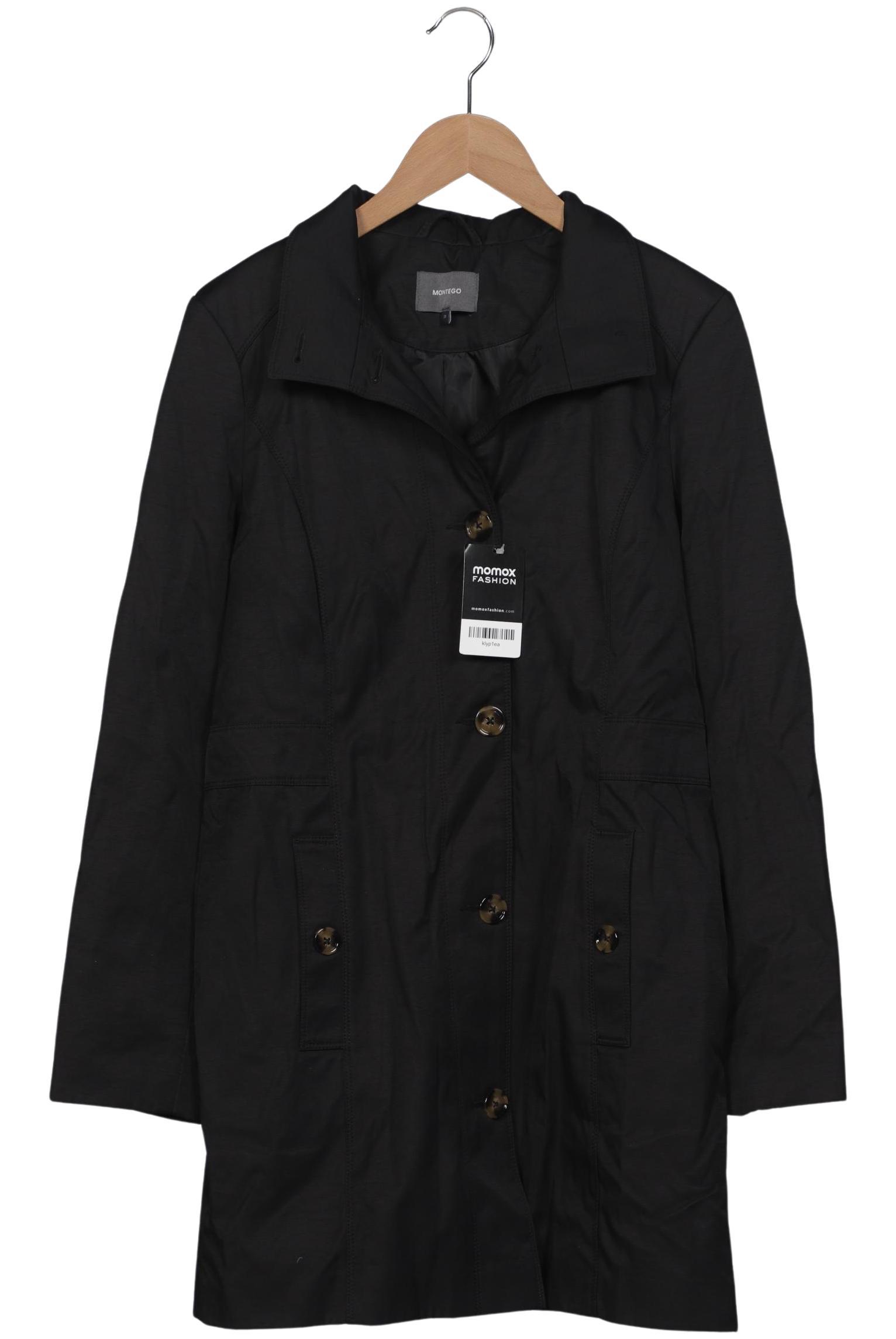 

Montego Damen Mantel, schwarz, Gr. 38