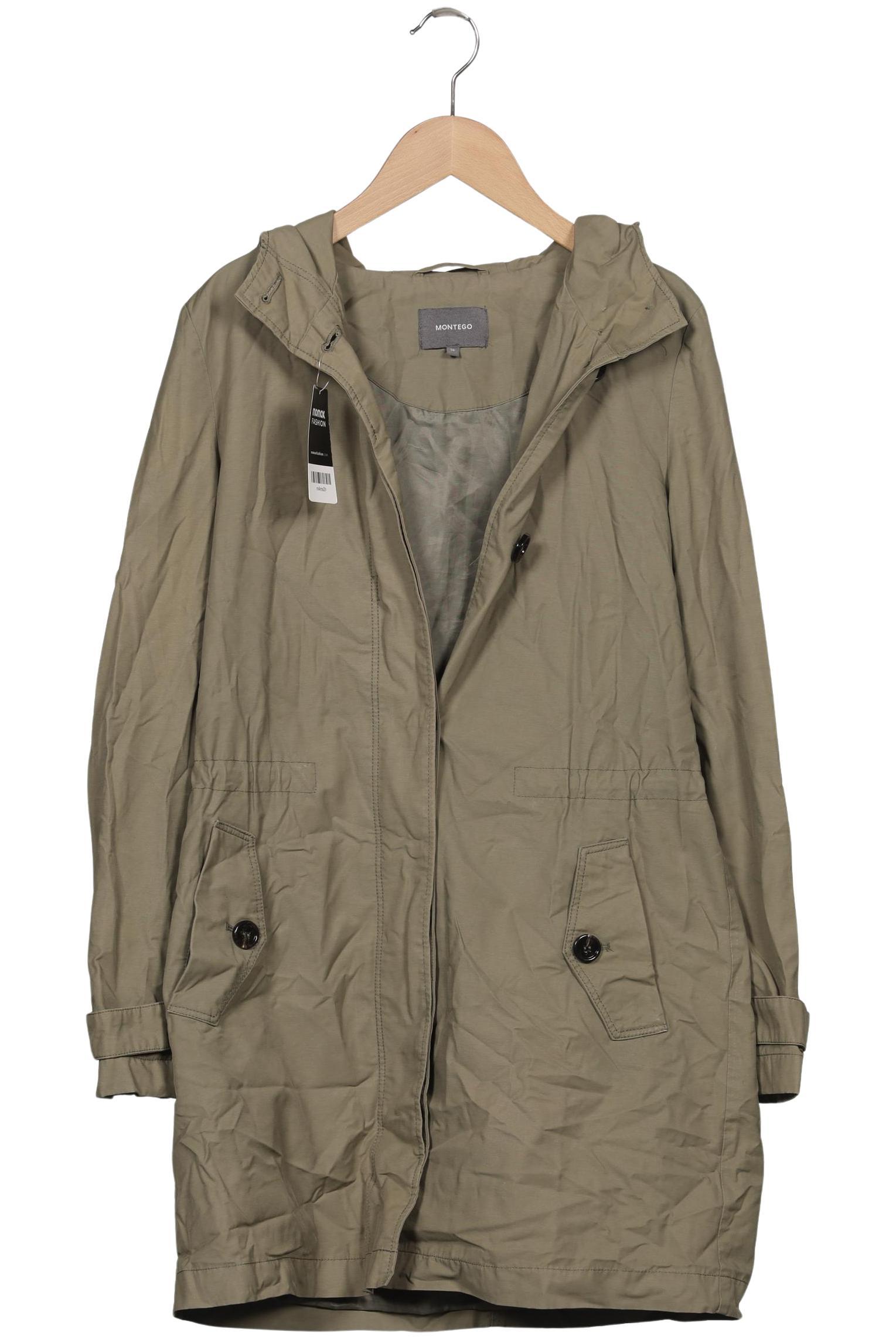 

Montego Damen Mantel, grün, Gr. 36