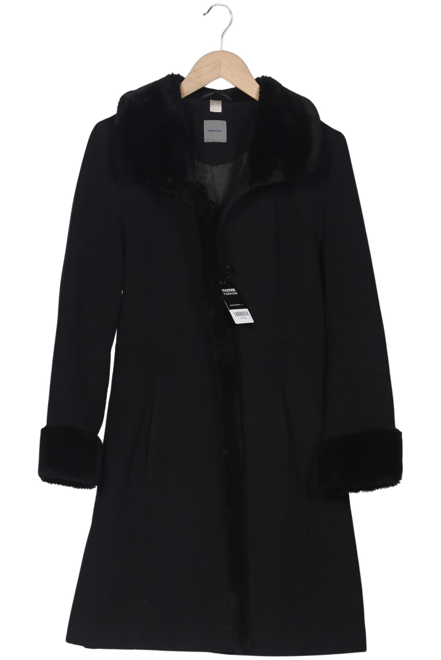 

Montego Damen Mantel, schwarz, Gr. 36