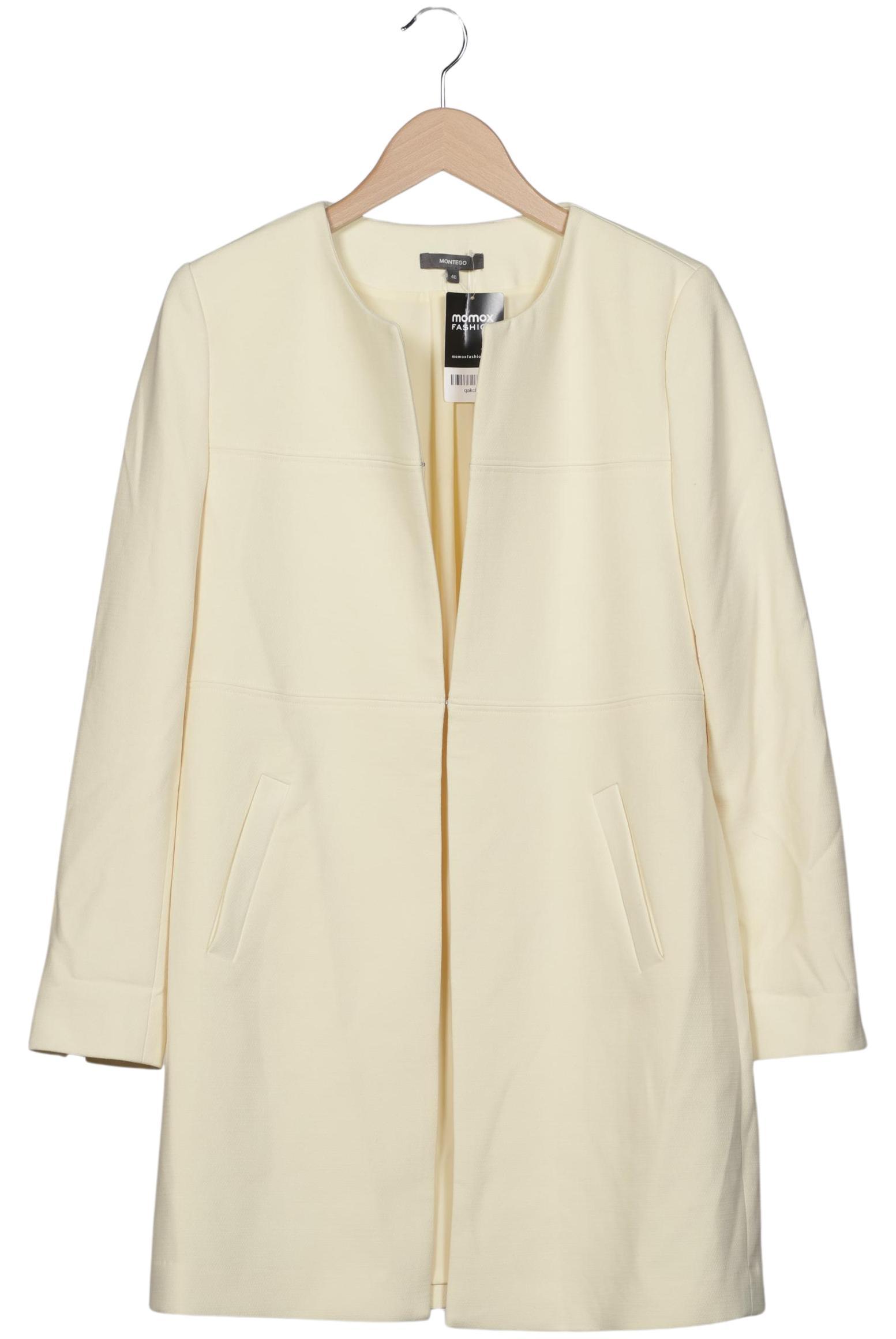 

Montego Damen Mantel, cremeweiß, Gr. 40