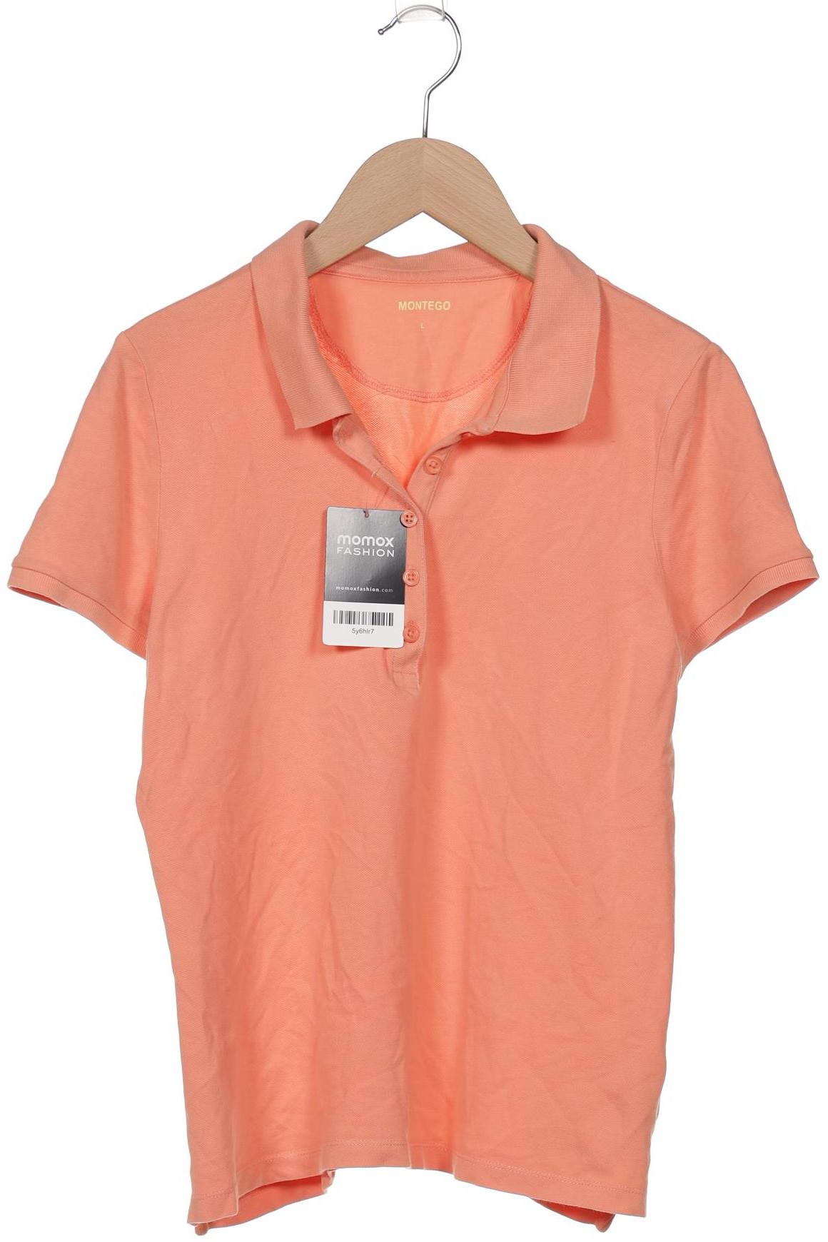 

Montego Damen Poloshirt, orange, Gr. 42