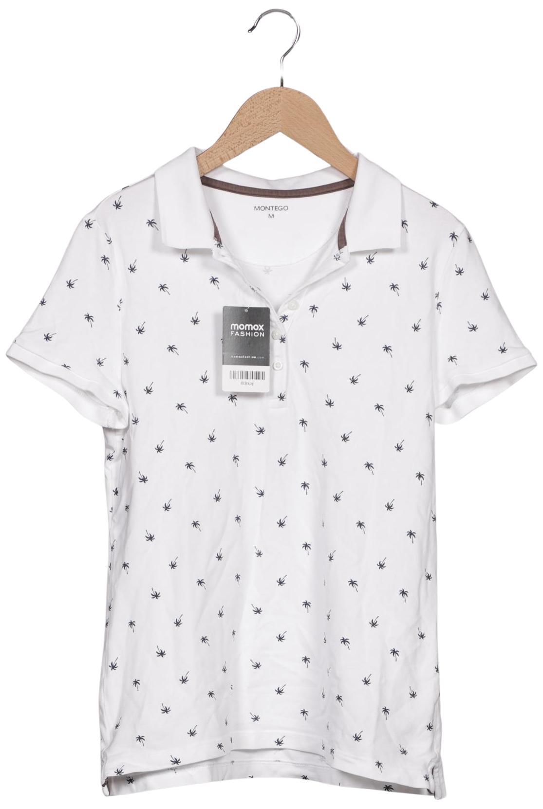 

Montego Damen Poloshirt, weiß, Gr. 38